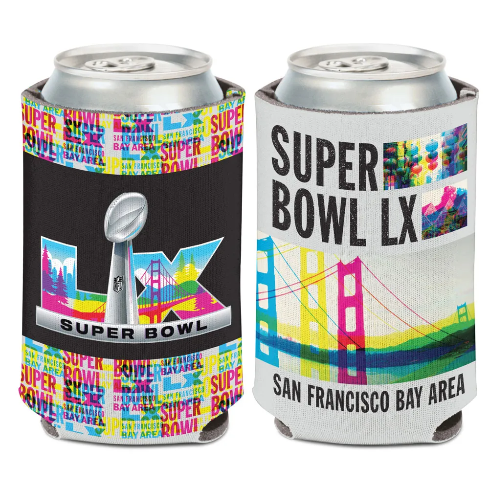 SUPER BOWL LX 12 OZ CAN COOLER