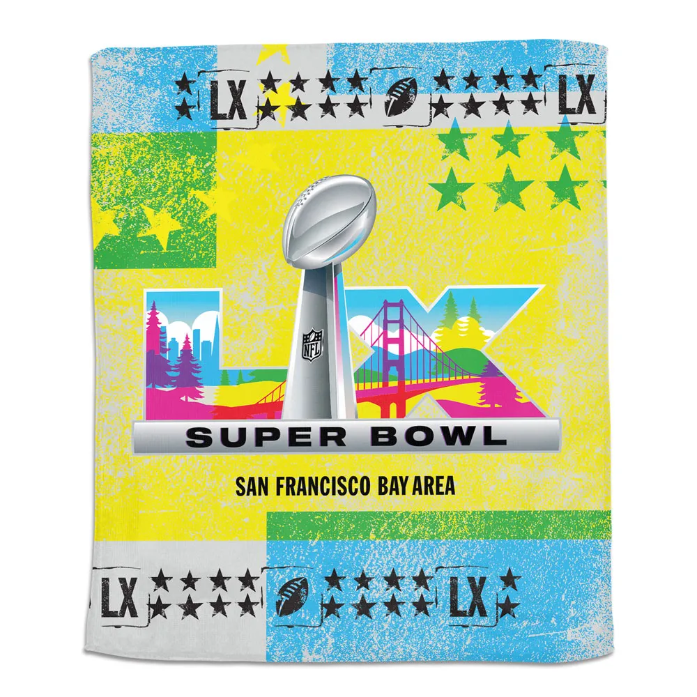 SUPER BOWL LX 15" X 18" RALLY TOWEL