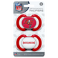 PACK DE 2 CHUPETES TAMPA BAY BUCANEERS