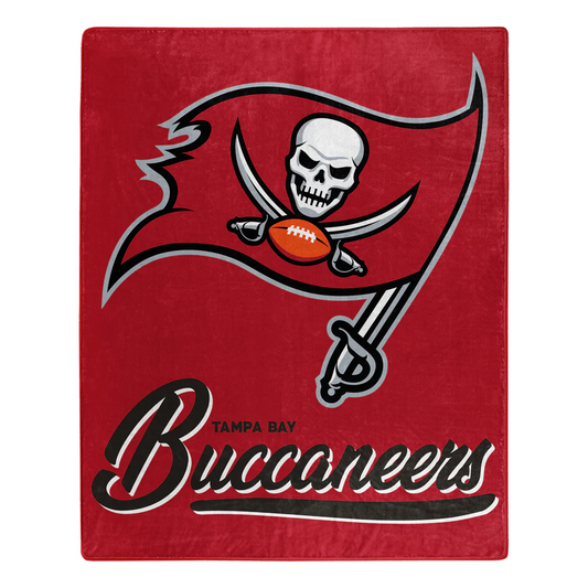 TAMPA BAY BUCCANEERS SIGNATURE 50"X60" RASCHEL THROW BLANKET