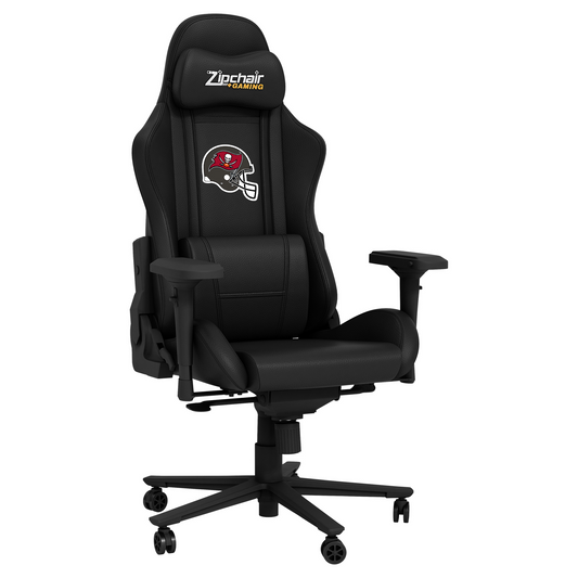 TAMPA BAY BUCCANEERS XPRESSION PRO GAMING CHAIR WITH HELMET LOGO