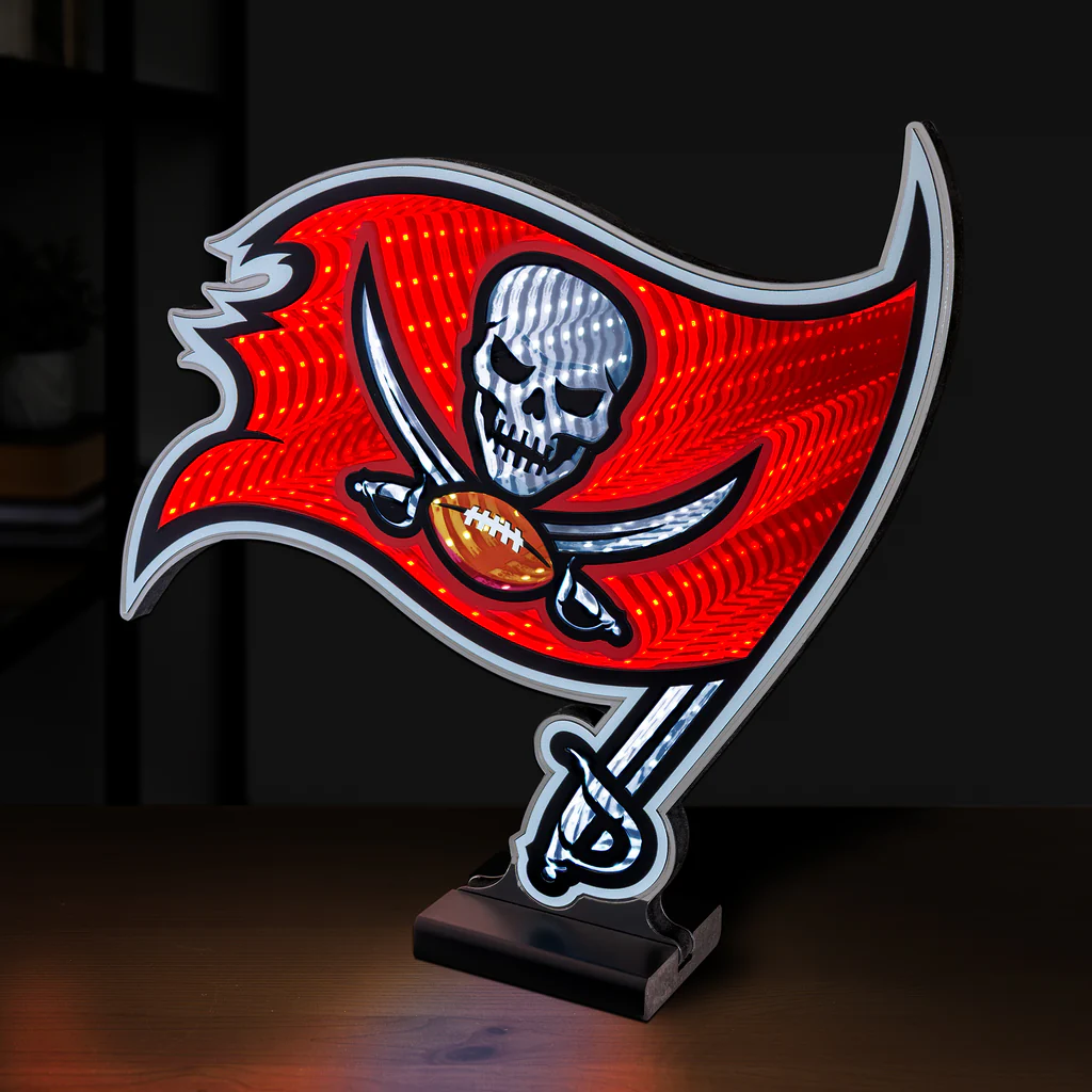 TAMPA BAY BUCCANEERS LED INFINITY LOGO LIGHT