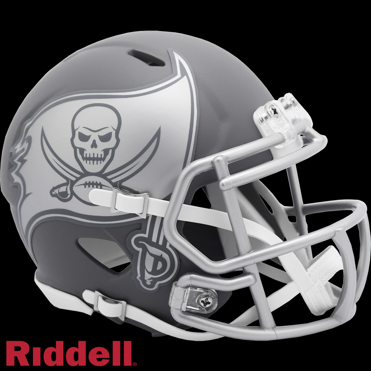 TAMPA BAY BUCCANEERS RIDDELL MINI SPEED HELMET - SLATE