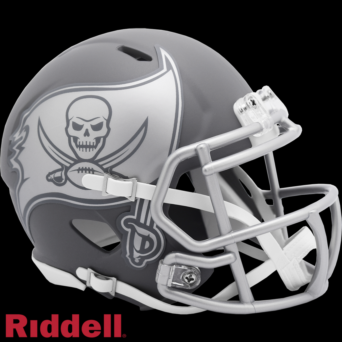 TAMPA BAY BUCCANEERS RIDDELL MINI SPEED HELMET - SLATE