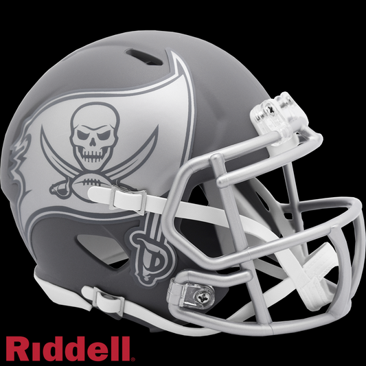 TAMPA BAY BUCCANEERS RIDDELL MINI SPEED HELMET - SLATE