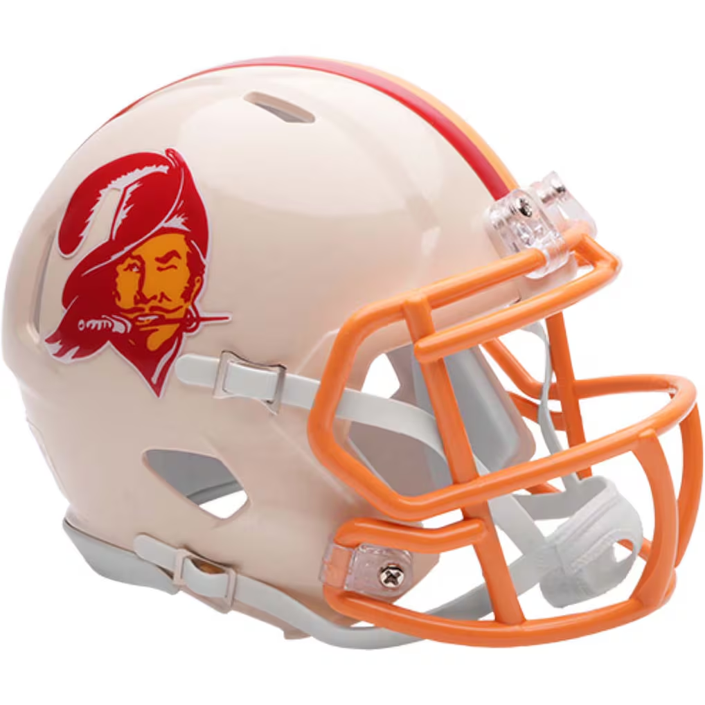 TAMPA BAY BUCCANEERS RETRO COLLECTION RIDDELL SPEED MINI HELMET