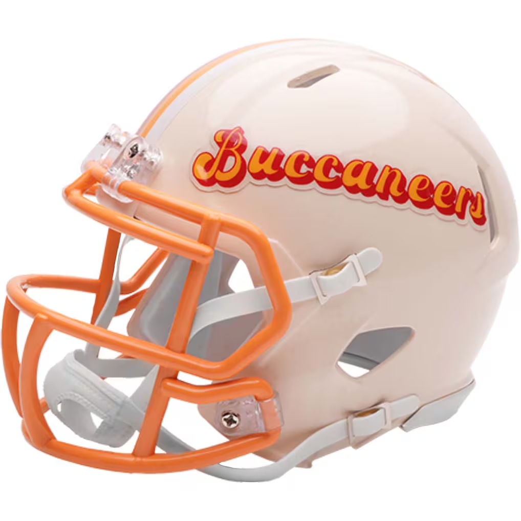 TAMPA BAY BUCCANEERS RETRO COLLECTION RIDDELL SPEED MINI HELMET
