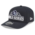 TAMPA BAY RAYS 2026 ALCS CHAMPIONS LOCKER ROOM 9SEVENTY STRETCH-SNAPBACK HAT - CHARCOAL