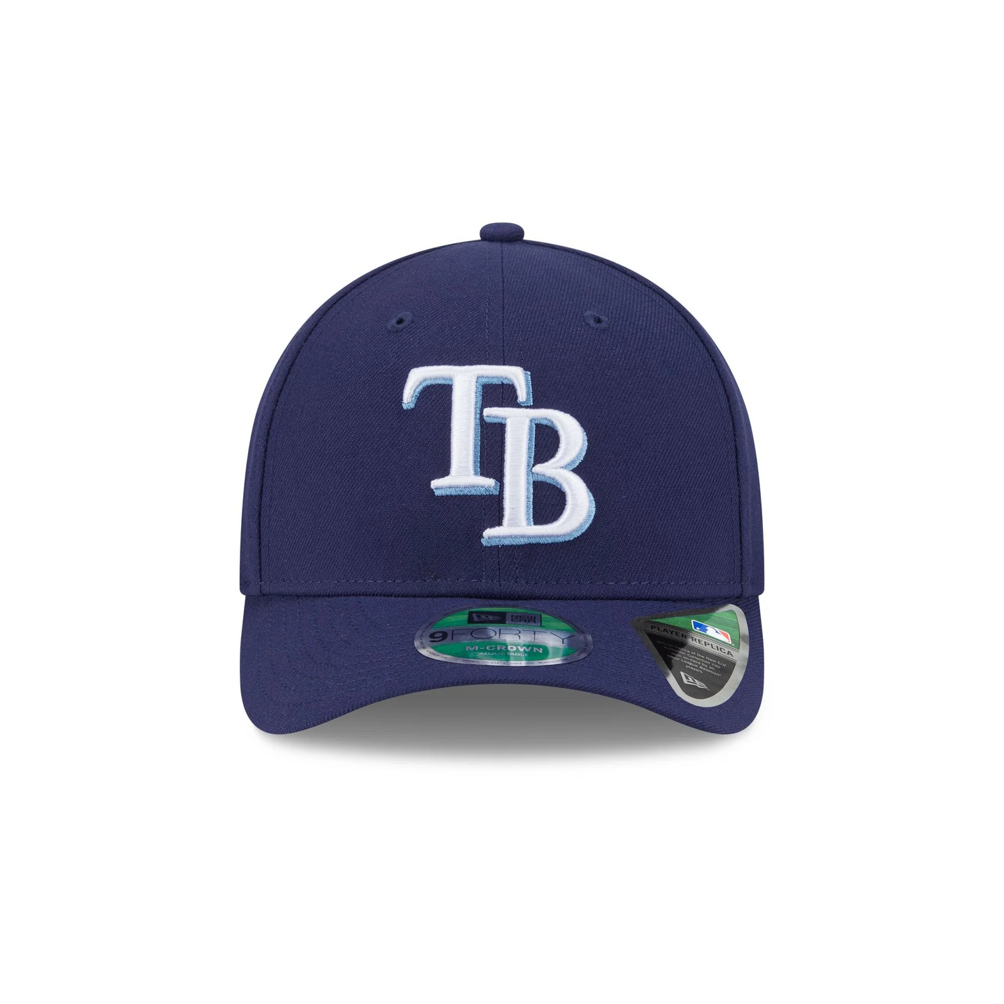 TAMPA BAY RAYS PLAYER REPLICA 9FORTY M-CROWN SNAPBACK ADJUSTABLE HAT - NAVY