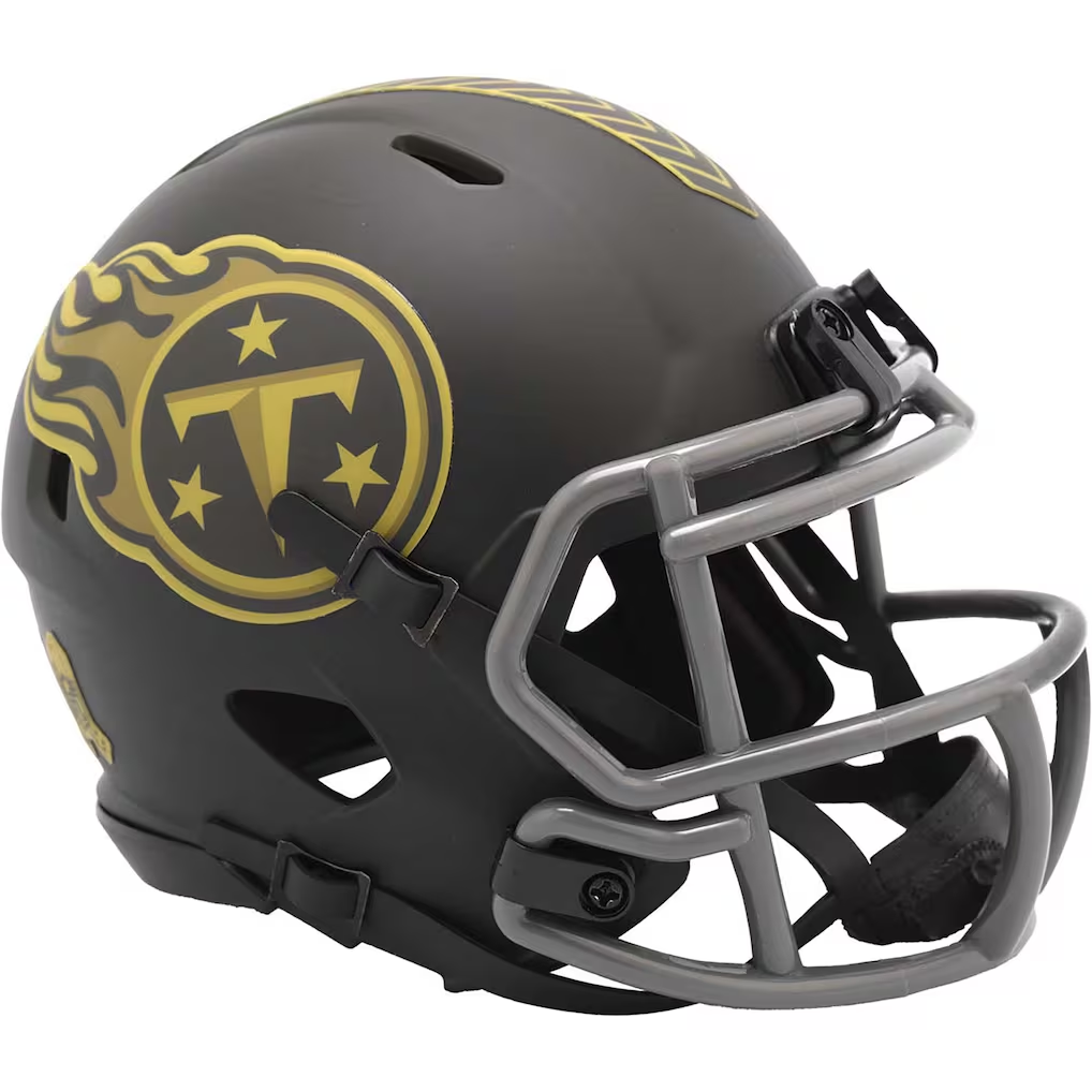 TENNESSEE TITANS 2025 NFL SALUTE TO SERVICE RIDDELL SPEED MINI HELMET ...