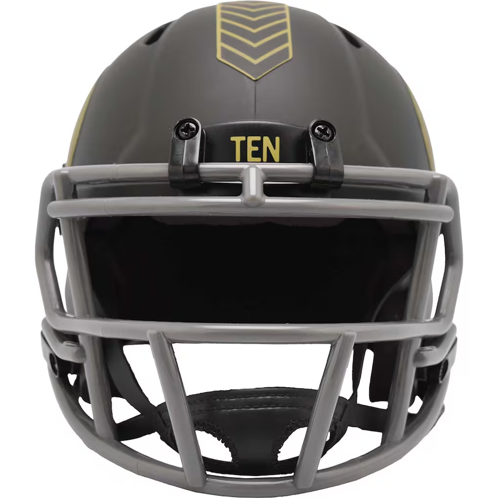 TENNESSEE TITANS 2025 NFL SALUTE TO SERVICE RIDDELL SPEED MINI HELMET ...