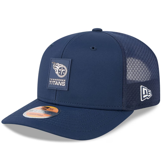 TENNESSEE TITANS 2025 NFL SIDELINE 9SEVENTY STRETCH-SNAP ADJUSTABLE HAT - NAVY