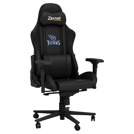 TENNESSEE TITANS XPRESSION PRO GAMING CHAIR WITH SECONDARY LOGO