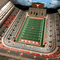 TEXAS LONGHORNS 25 LAYER 3D STADIUM LIGHTED END TABLE