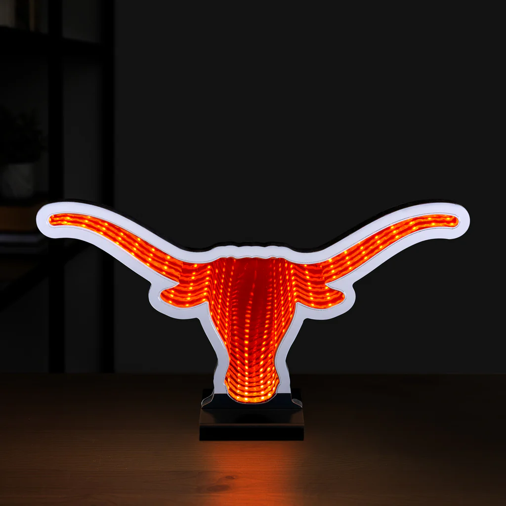 TEXAS LONGHORNS LED INFINITY LOGO LIGHT