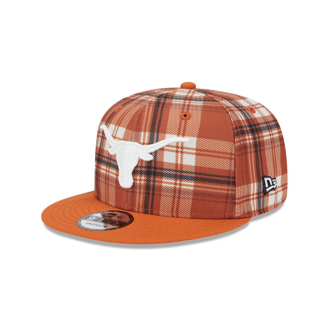 Texas Snapback TEXAS LONGHORNS PLAID STATEMENT 9FIFTY SNAPBACK HAT – JR'S SPORTS