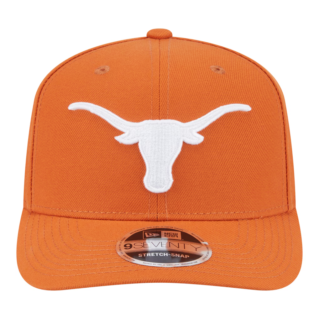 TEXAS LONGHORNS TEAM COLLECTIVE 9SEVENTY STRETCH-SNAP ADJUSTABLE HAT - ORANGE