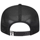TEXAS RANGERS EVERGREEN TRUCKER 9FIFTY SNAPBACK HAT - BLACK/WHITE