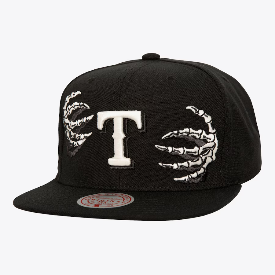 TEXAS RANGERS MITCHELL & NESS JBONES SNAPBACK HAT