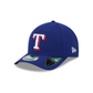 TEXAS RANGERS PLAYER REPLICA 9FORTY M-CROWN SNAPBACK ADJUSTABLE HAT - BLUE