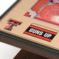 TEXAS TECH RED RAIDERS 25 LAYER 3D STADIUM LIGHTED END TABLE
