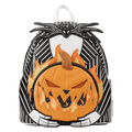 THE NIGHTMARE BEFORE CHRISTMAS -  LIGHT-UP PUMPKIN KING LOUNGEFLY MINI BACKPACK