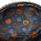 THE NIGHTMARE BEFORE CHRISTMAS -  LIGHT-UP PUMPKIN KING LOUNGEFLY MINI BACKPACK