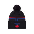 TORONTO BLUE JAYS CITY CONNECT CUFFED KNIT BEANIE WITH POM