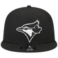 TORONTO BLUE JAYS EVERGREEN TRUCKER 9FIFTY SNAPBACK HAT - BLACK/WHITE