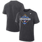 TORONTO BLUE JAYS MEN'S 2025 AMERICAN LEAGUE CHAMPIONS LOCKER ROOM T-SHIRT - GRAY