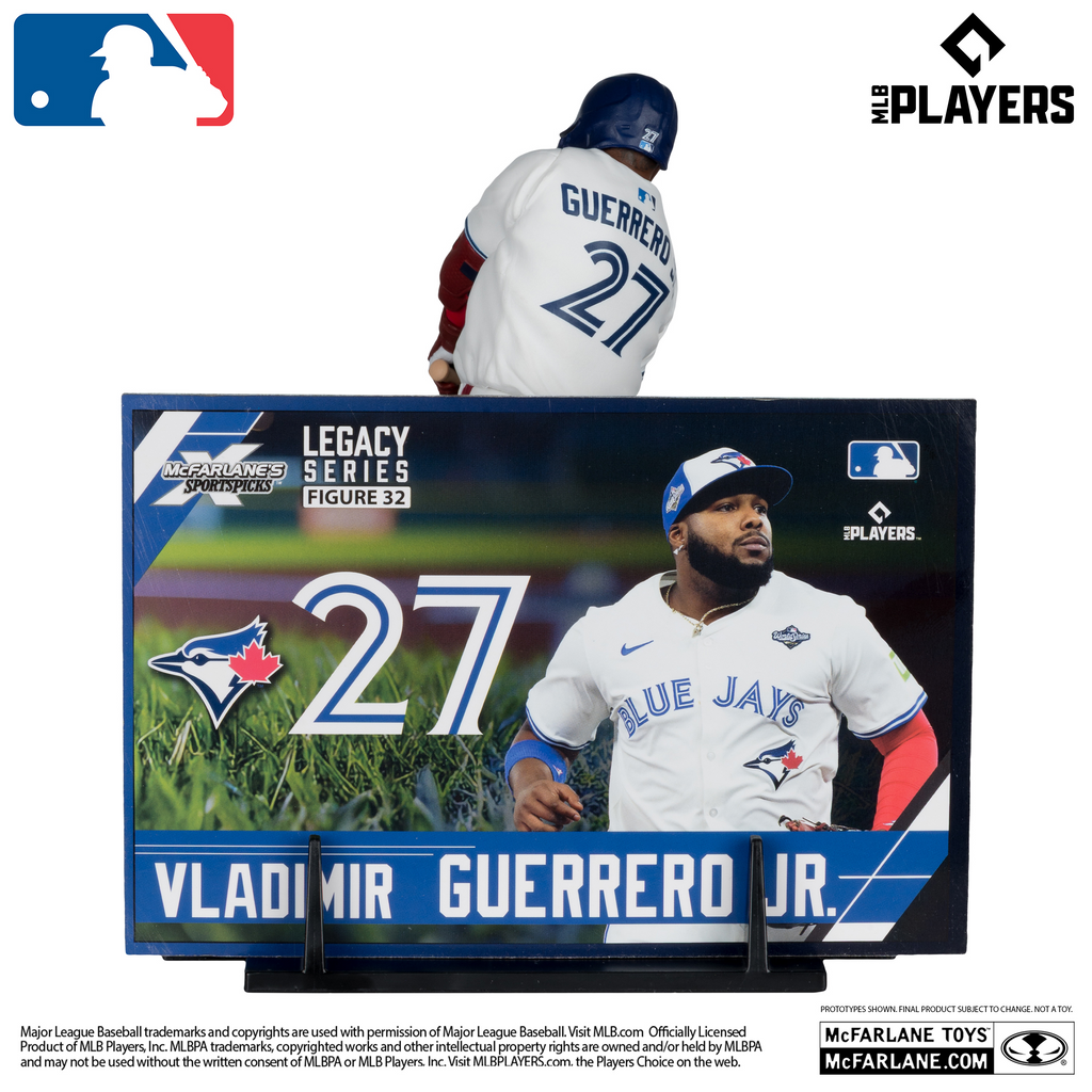 TORONTO BLUE JAYS VLAD GUERRERO MLB LEGACY 7" MCFARLANE SPORTS PICK FIGURE
