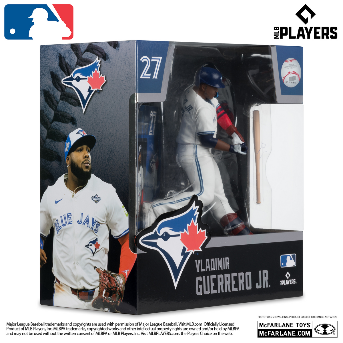 TORONTO BLUE JAYS VLAD GUERRERO MLB LEGACY 7" MCFARLANE SPORTS PICK FIGURE