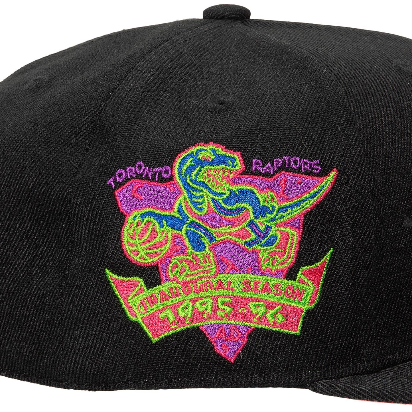 TORONTO RAPTORS MEN'S COLOR BOMB FITTED HAT