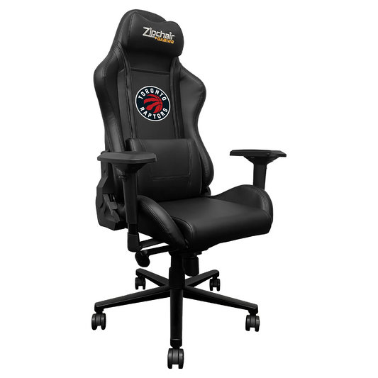 TORONTO RAPTORS XPRESSION PRO GAMING CHAIR WITH GLOBAL LOGO