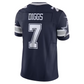 DALLAS COWBOYS TREVON DIGGS MEN'S FUSE LIMITED JERSEY - NAVY