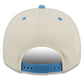 UCLA BRUINS MARCH MADNESS 9FIFTY A-FRAME SNAPBACK HAT - CHROME WHITE/POWDER BLUE