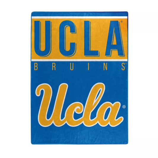 UCLA BRUINS TEAM 60"X80" ROYAL PLUSH RASCHEL BLANKET