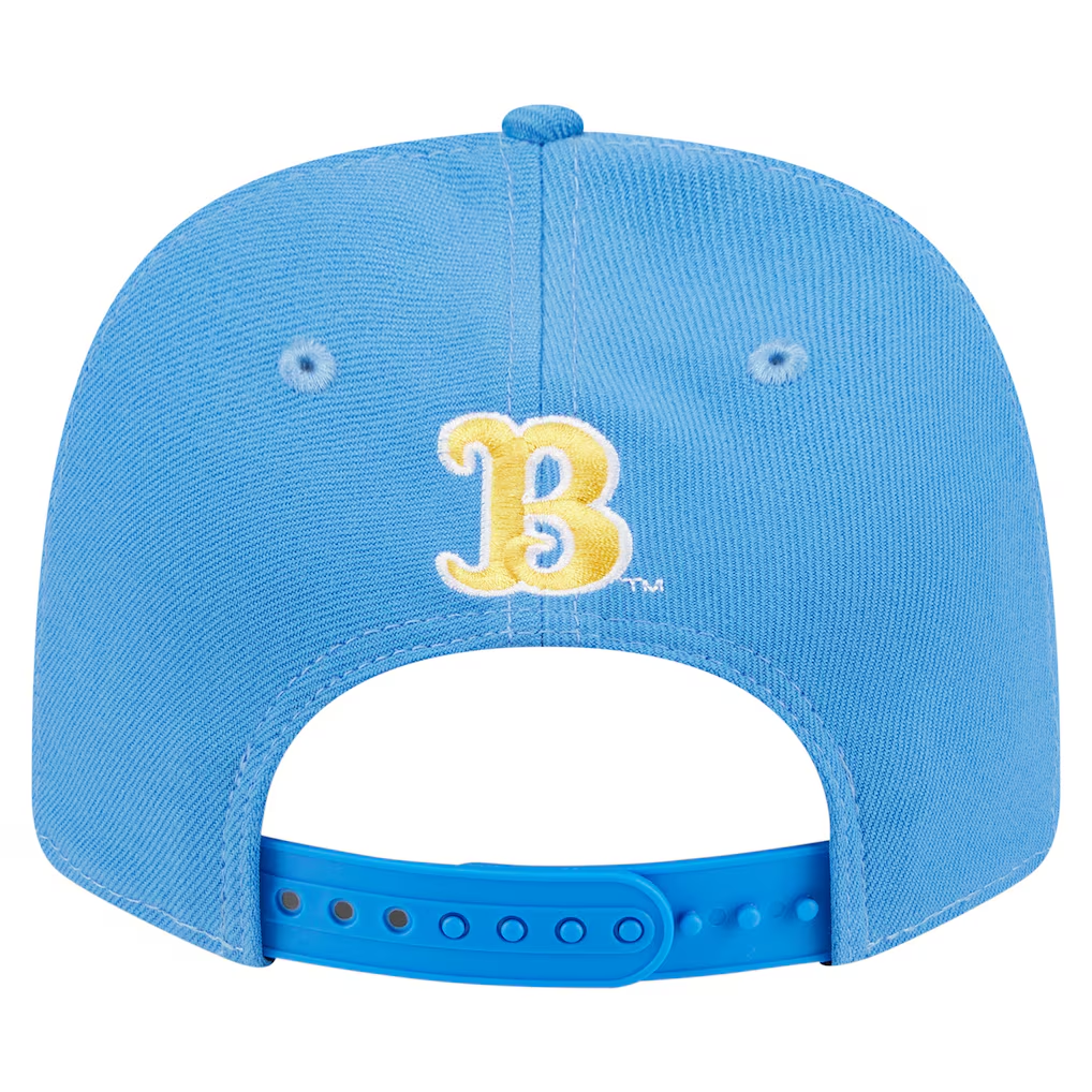UCLA BRUINS TEAM COLLECTIVE 9SEVENTY STRETCH-SNAP ADJUSTABLE HAT - POWDER BLUE