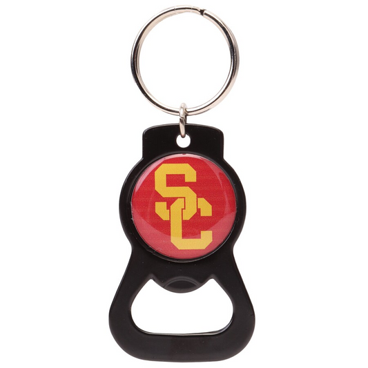 USC TROJANS BOTTLE OPENER KEYCHAIN