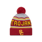 USC TROJANS EVERGREEN POM CUFFED KNIT