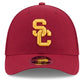 USC TROJANS TEAM 39THIRTY M-CROWN FLEX FIT HAT - BURGUNDY