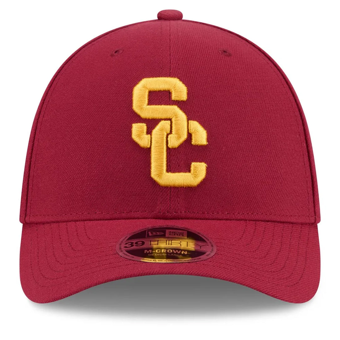 USC TROJANS TEAM 39THIRTY M-CROWN FLEX FIT HAT - BURGUNDY