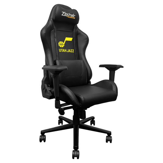 UTAH JAZZ XPRESSION PRO GAMING CHAIR WITH GLOBAL LOGO