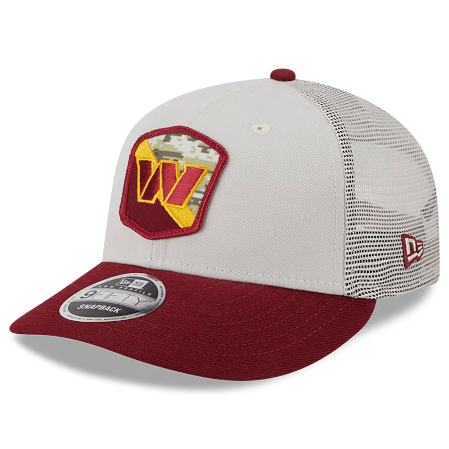 WASHINGTON COMMANDERS 2023 SALUTE TO SERVICE LOW PROFILE 9FIFTY SNAPBACK