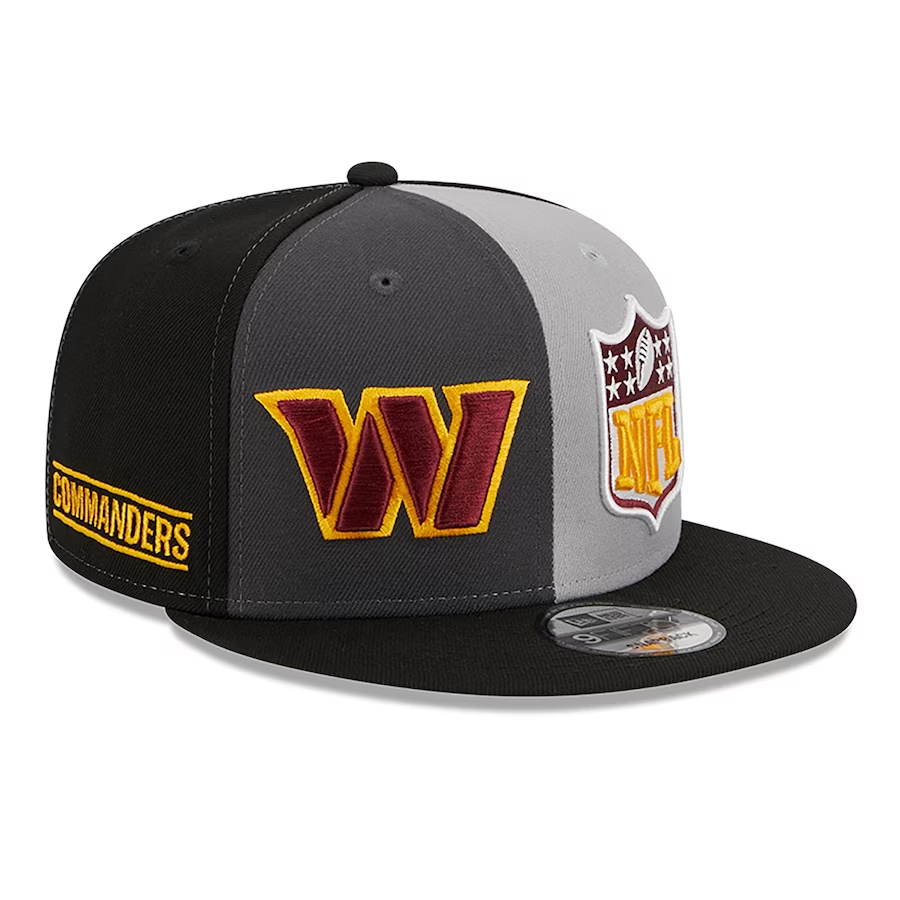 WASHINGTON COMMANDERS 2023 SIDELINE 9FIFTY SNAPBACK - SHADOW