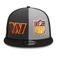 WASHINGTON COMMANDERS 2023 SIDELINE 9FIFTY SNAPBACK - SOMBRA