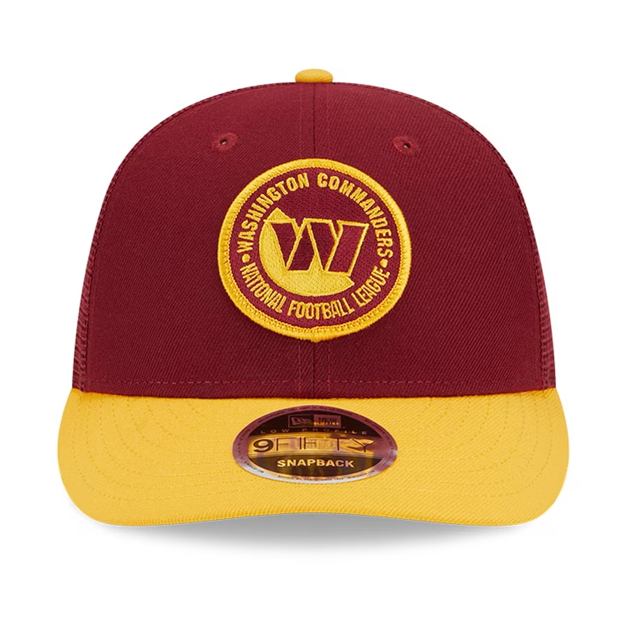 WASHINGTON COMMANDERS 2023 SIDELINE LOW PROFILE 9FIFTY SNAPBACK HAT