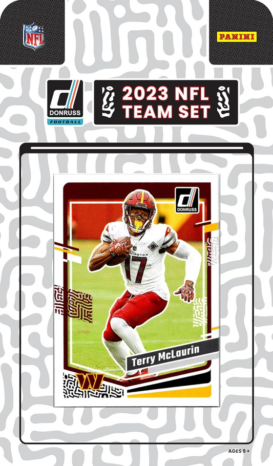 WASHINGTON COMMANDERS 2023 TEAM SET BY DONRUSS