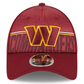 WASHINGTON COMMANDERS 2023 TRAINING CAMP 9FORTY STRETCH SNAP ADJUSTABLE HAT