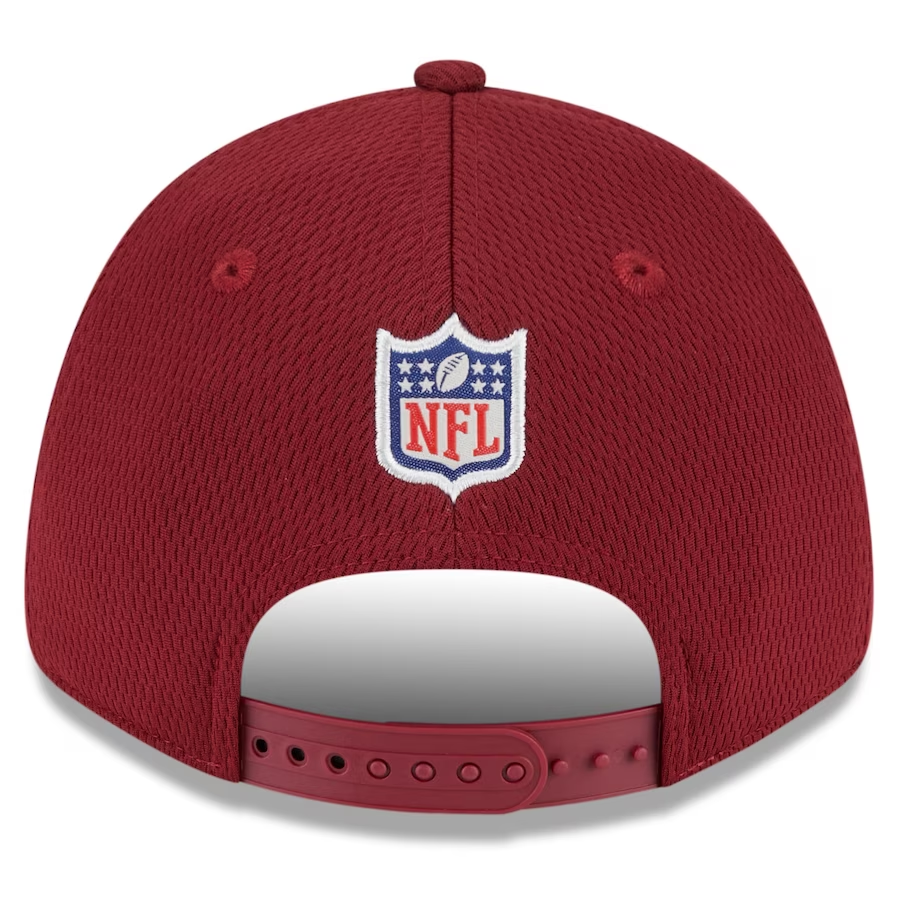 WASHINGTON COMMANDERS 2023 TRAINING CAMP 9FORTY STRETCH SNAP ADJUSTABLE HAT